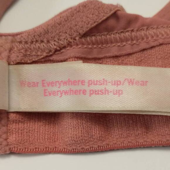 PINK by Victoria's Secret Wear Everywhere Push Up Bra. 32DDD. Pink - Picture 6 of 10